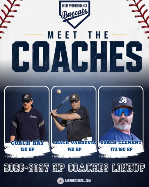 The 2026-2027 High Performance season is taking shape, and we’re proud to officially introduce the coaches leading the way.

13U HP - Coach Christian Ray
14U HP - Coach Brand Vandevis
17U/18U HP - Coach Trevor Clement

This group brings a strong mix of experience, leadership, and commitment to player development. Each coach is dedicated to building a competitive environment while continuing to support the growth of every athlete on and off the field.

Help us welcome our new HP Coaches Lineup for next season!